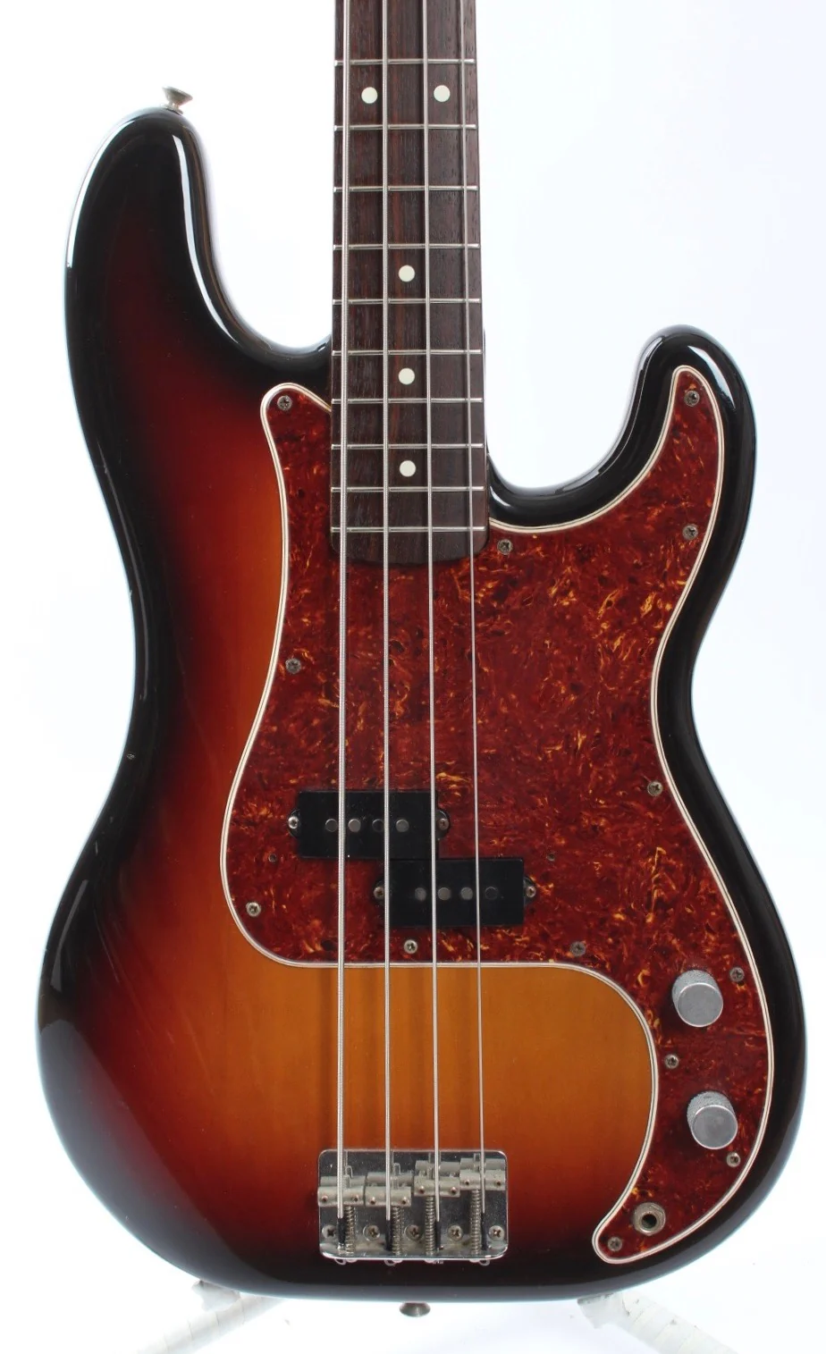 1982 Squier Precision Bass 62 Reissue sunburst - Image 2