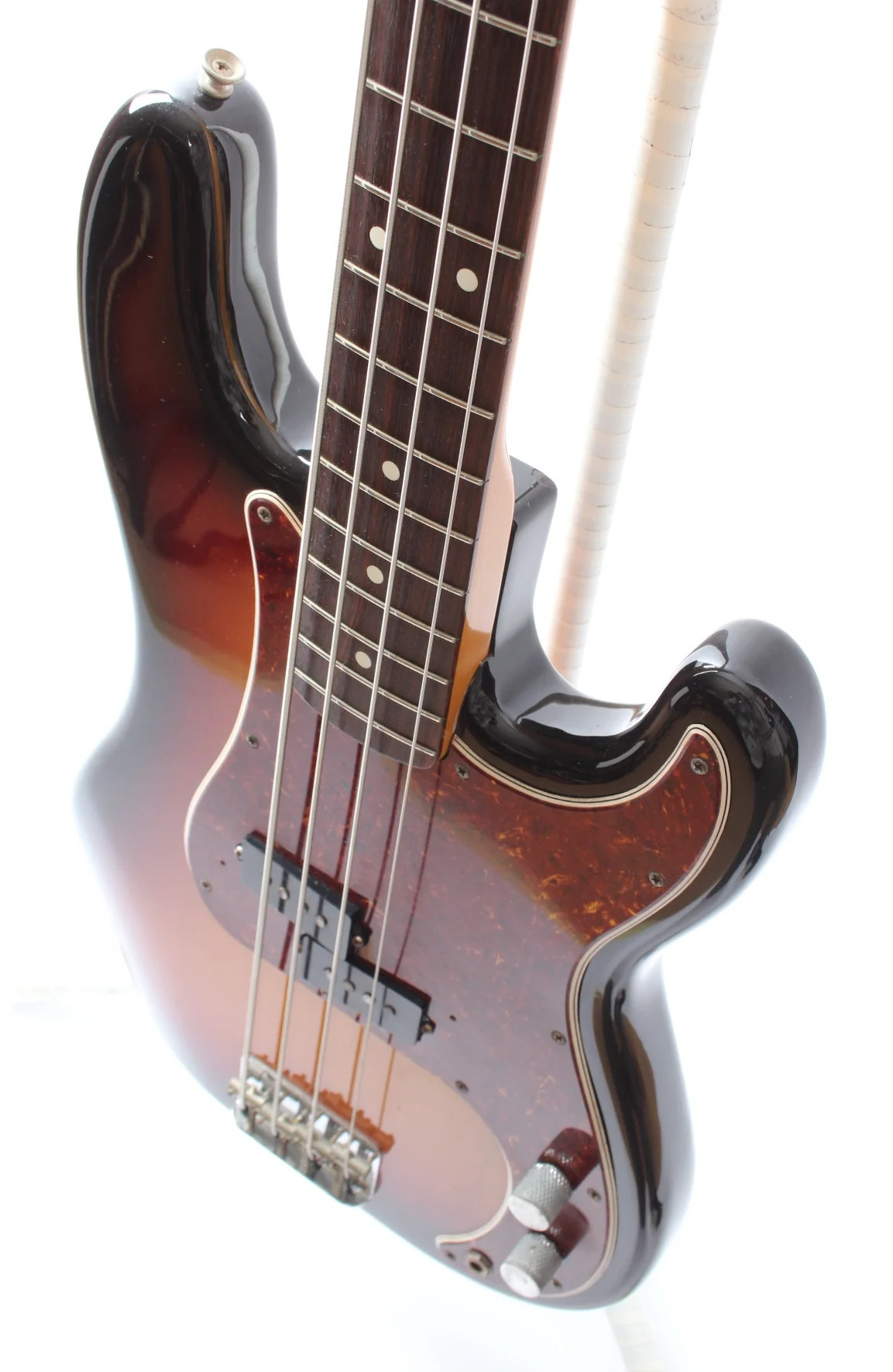 1982 Squier Precision Bass 62 Reissue sunburst - Image 3