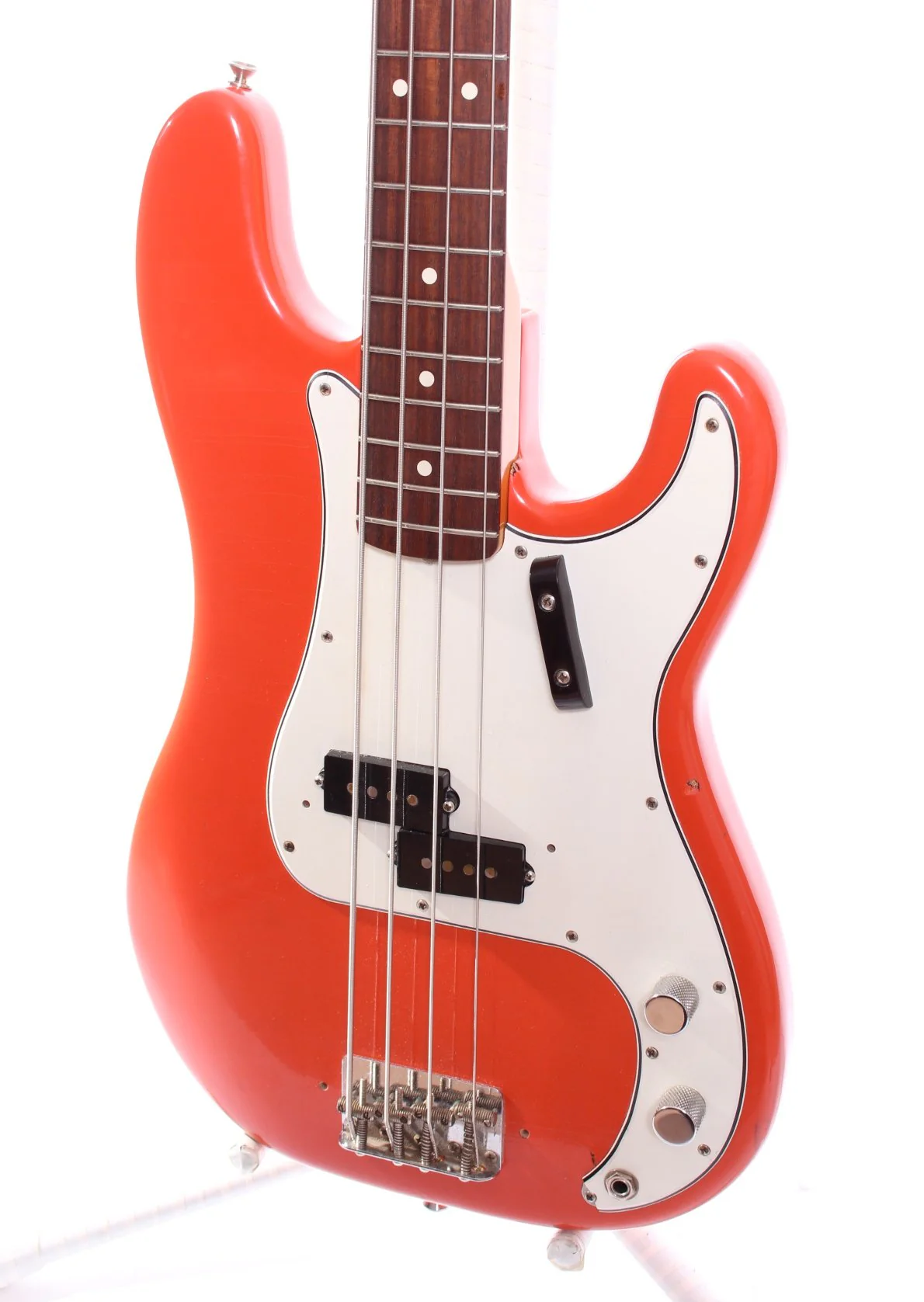 1983 Fender American Vintage Precision Bass '62 Reissue fiesta red - Image 5