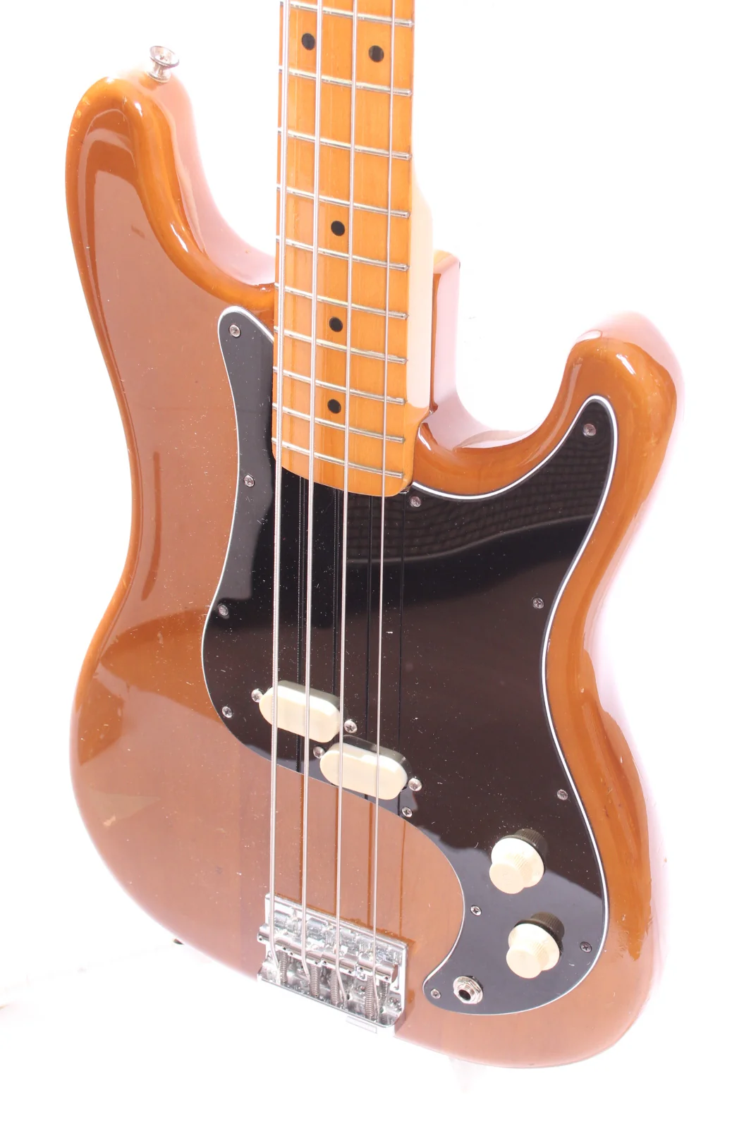 1983 Fender Bullet Bass Deluxe mocha brown - Image 3