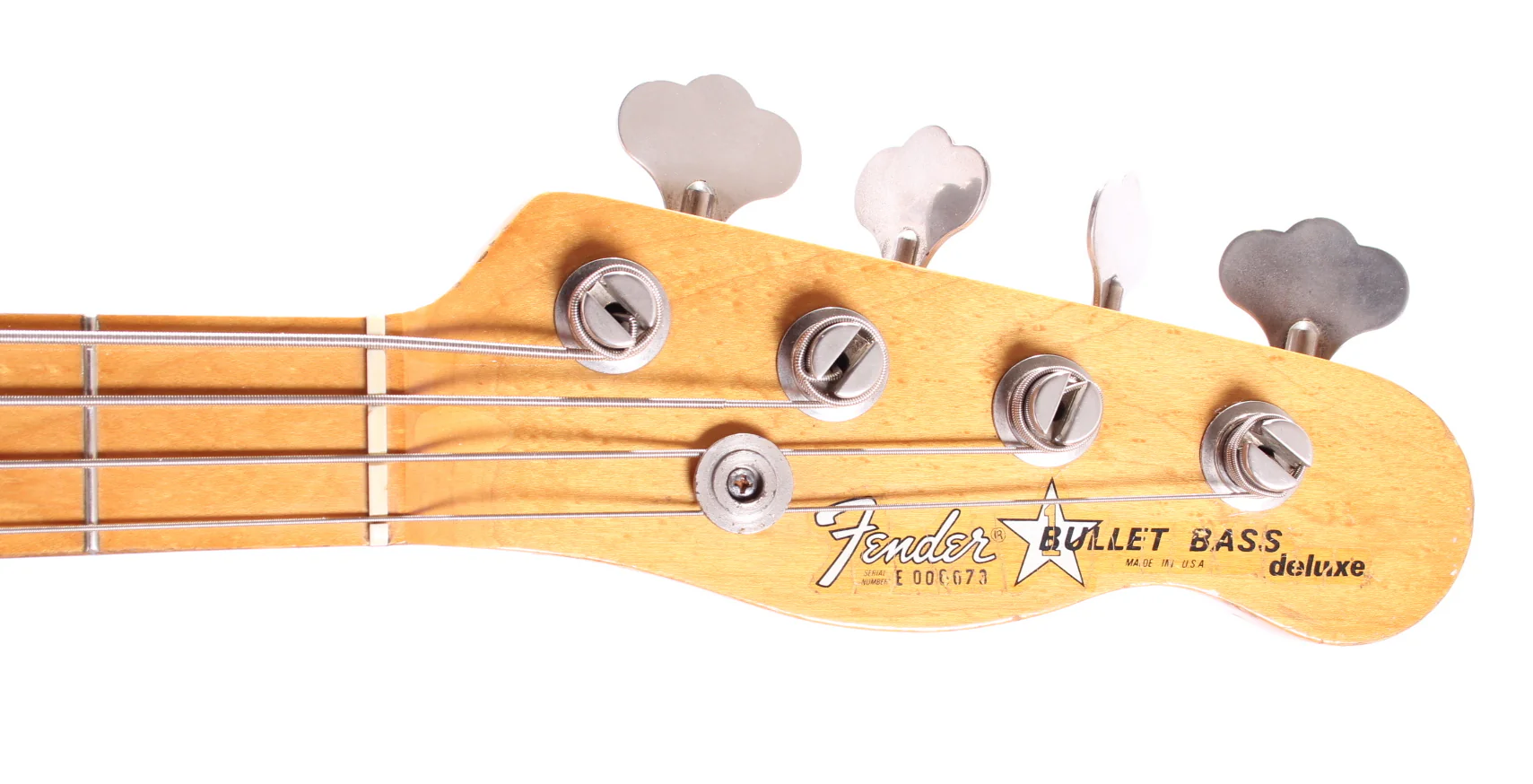 1983 Fender Bullet Bass Deluxe mocha brown - Image 5
