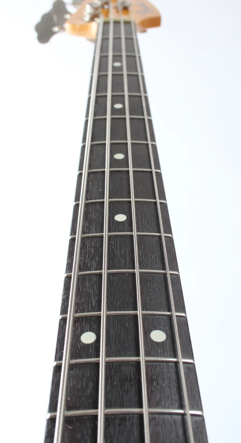 1983 Fender Jazz Bass 62 Reissue JB62-115 black - Image 4