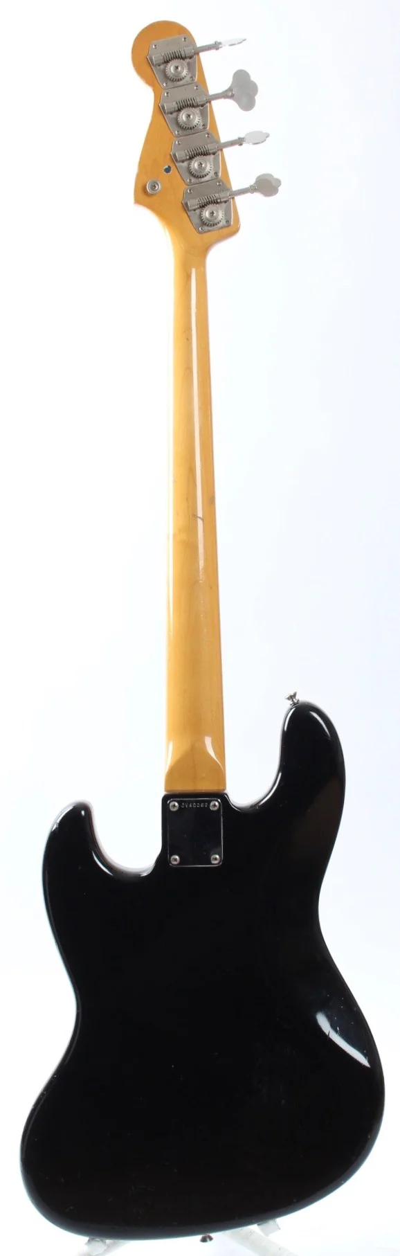 1983 Fender Jazz Bass 62 Reissue JB62-115 black - Image 6