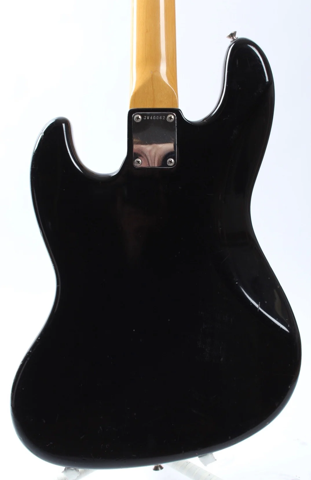1983 Fender Jazz Bass 62 Reissue JB62-115 black - Image 7