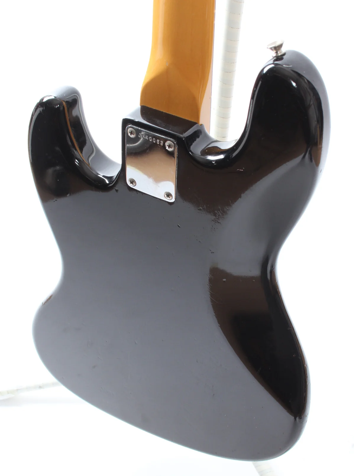 1983 Fender Jazz Bass 62 Reissue JB62-115 black - Image 8