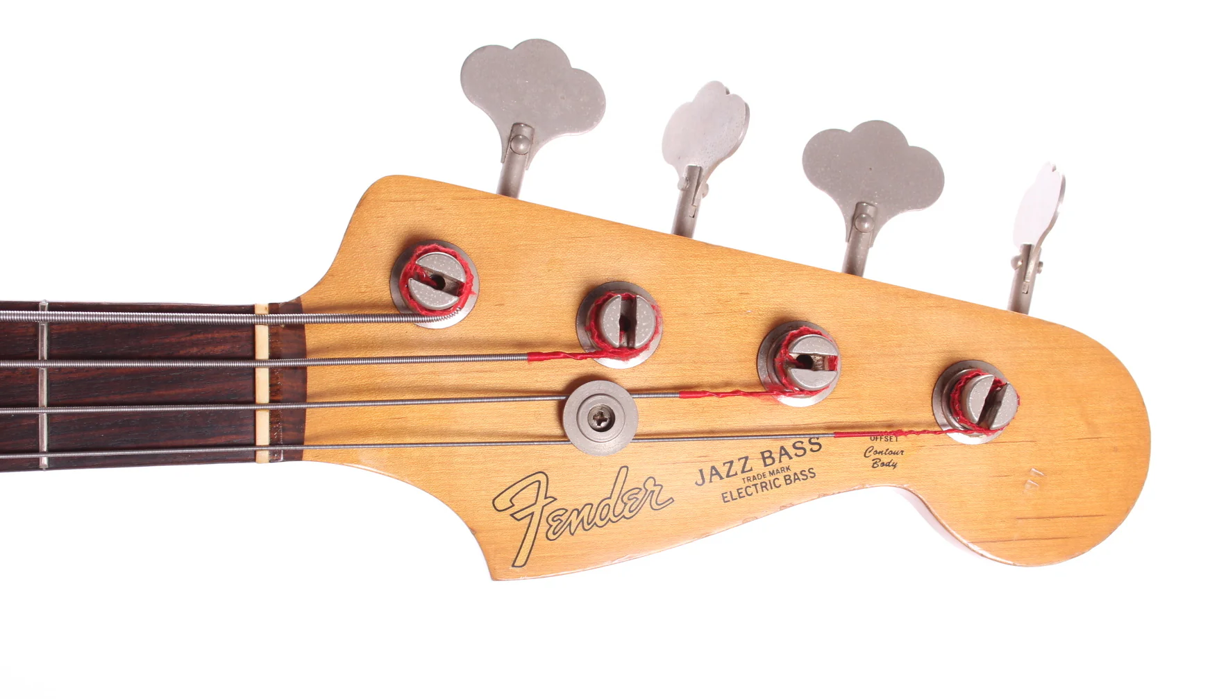 1983 Fender Jazz Bass 62 Reissue vintage white - Image 5