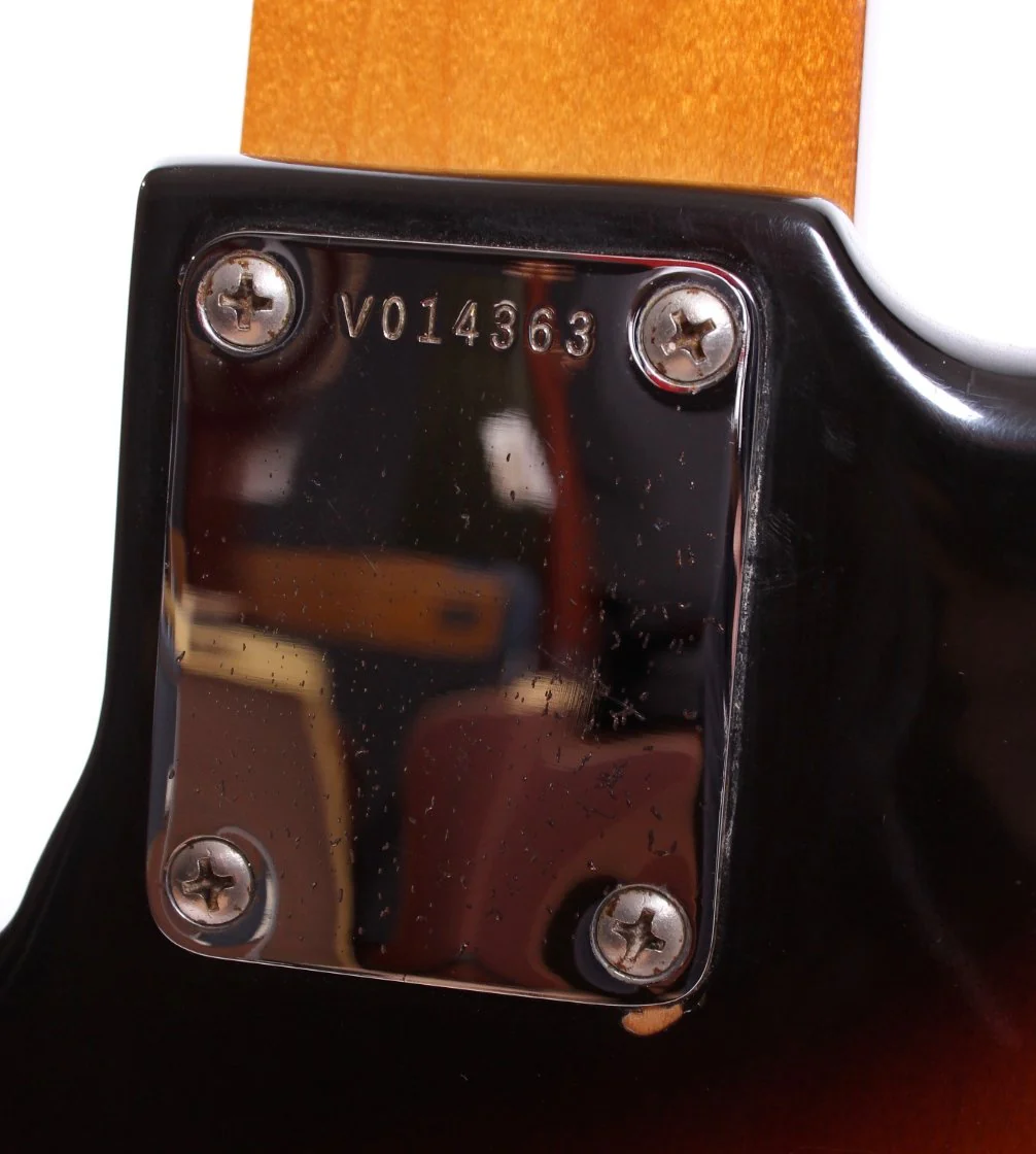 1983 Fender Jazz Bass American Vintage '62 Reissue Fullerton era sunburst - Image 11