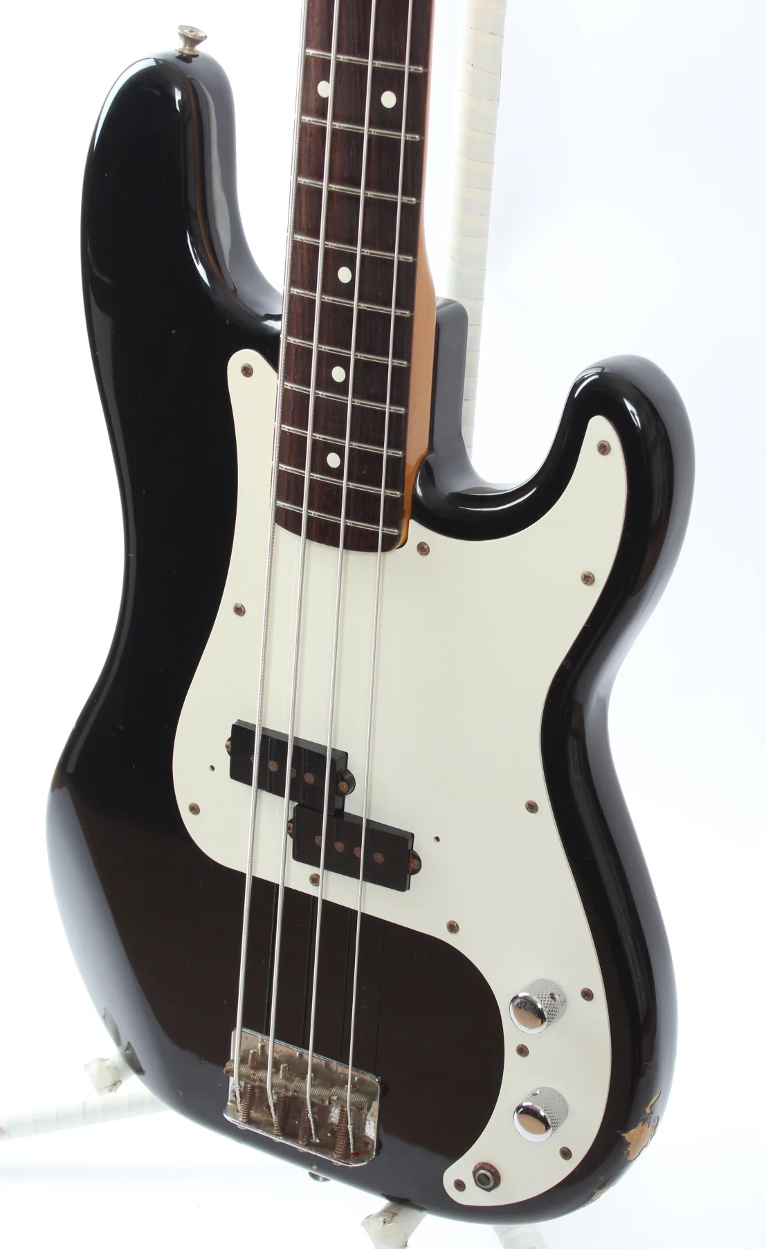 1983 Fender Precision Bass 62 Reissue black - Image 3