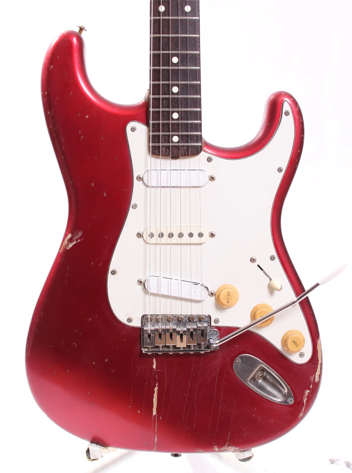 1983 Fender Stratocaster 62 Reissue candy apple red - Image 2