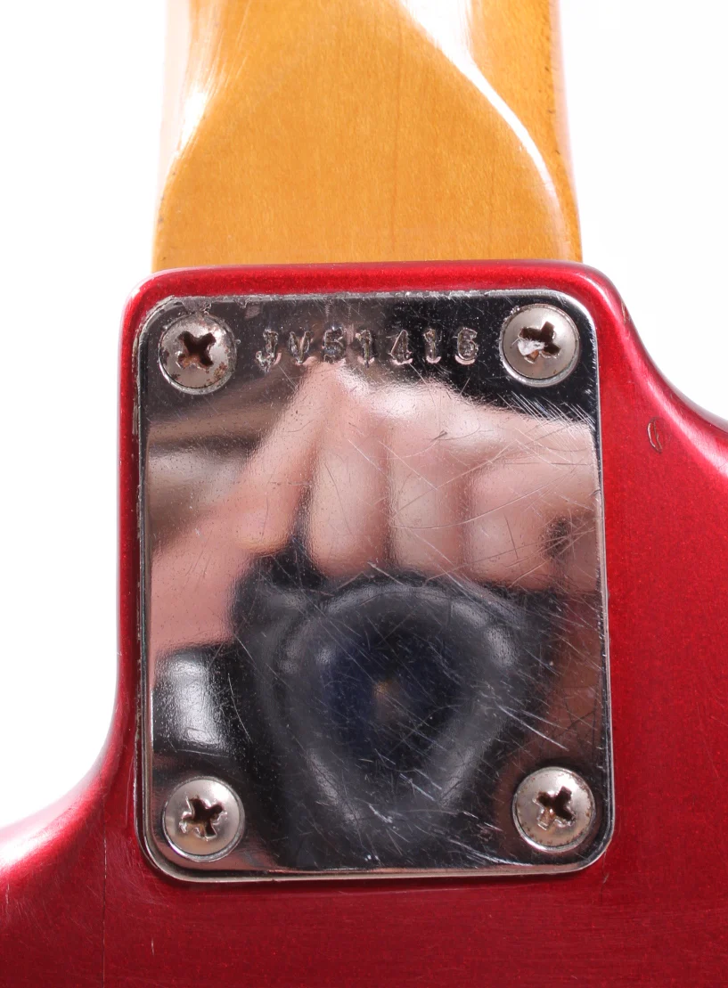1983 Fender Stratocaster 62 Reissue candy apple red - Image 8