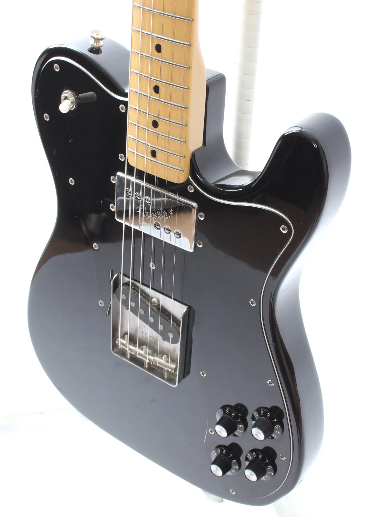 1983 Fender Telecaster Custom '72 Reissue black - Image 3