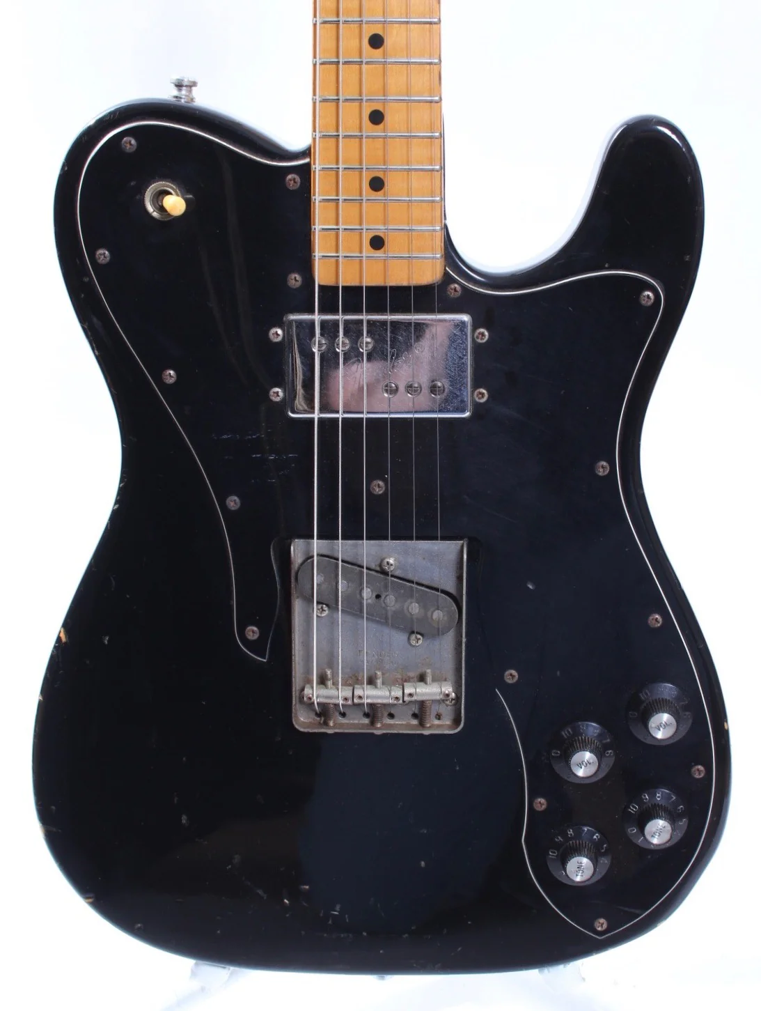 1983 Fender Telecaster Custom 72 Reissue black - Image 2