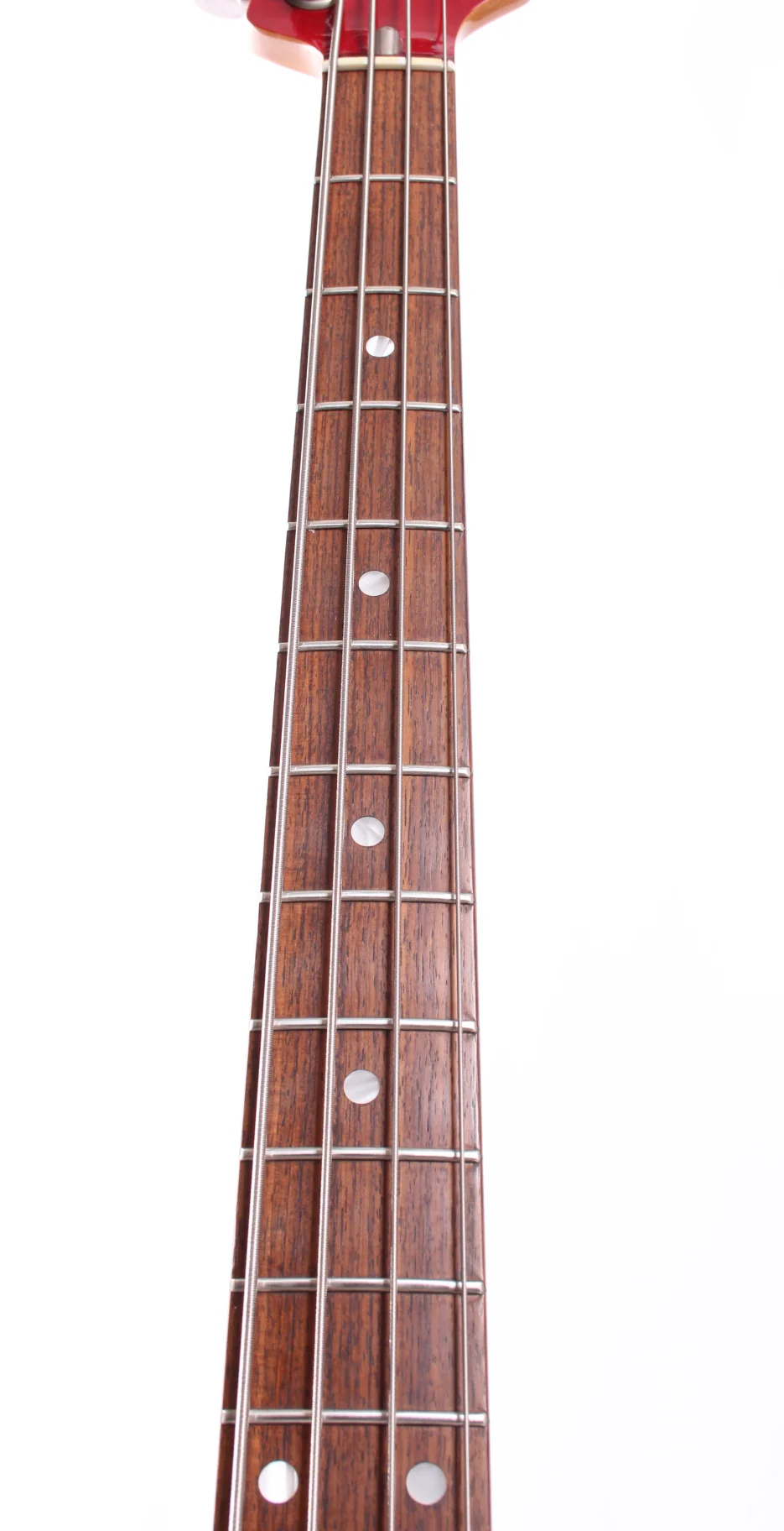 1983 G&L El Toro translucent red - Image 4