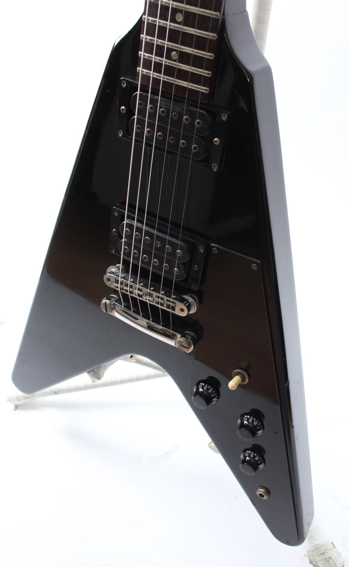 1983 Gibson Flying V ebony - Image 3