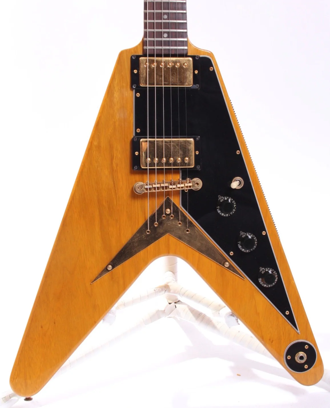 1983 Gibson Flying V Heritage Korina natural - Image 2