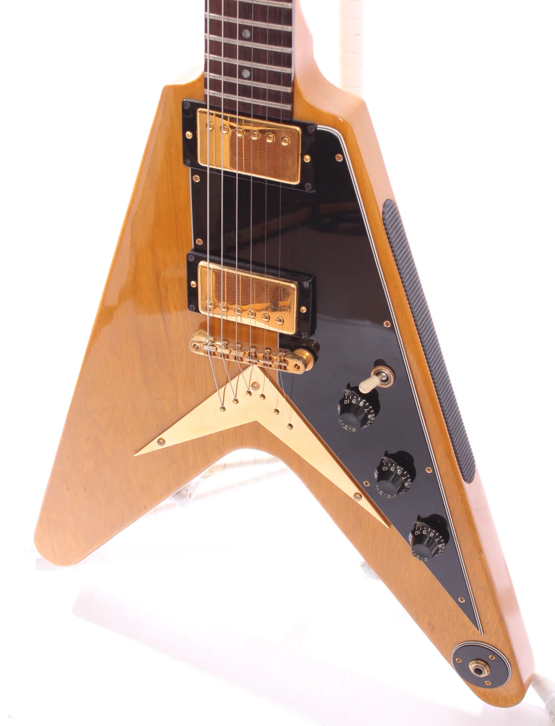 1983 Gibson Flying V Heritage Korina natural - Image 3