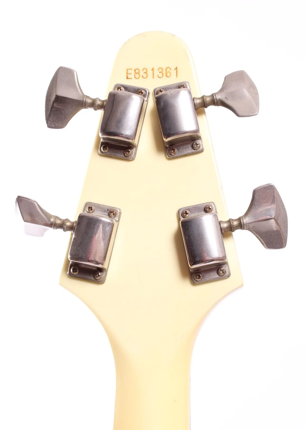 1983 Greco Flying V Bass white - Image 10