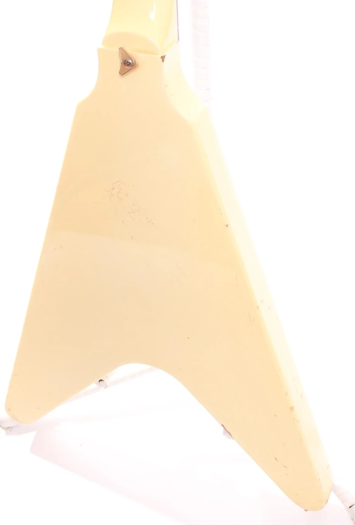 1983 Greco Flying V Bass white - Image 8