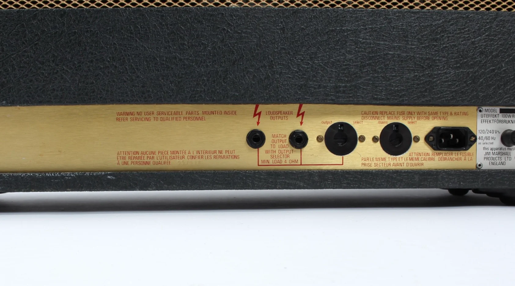 1983 Marshall JMP 2203 100w JCM800 Semco - Image 6