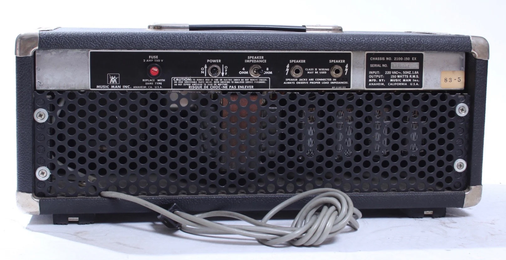 1983 Music Man HD-150 HD One Fifty - Image 7