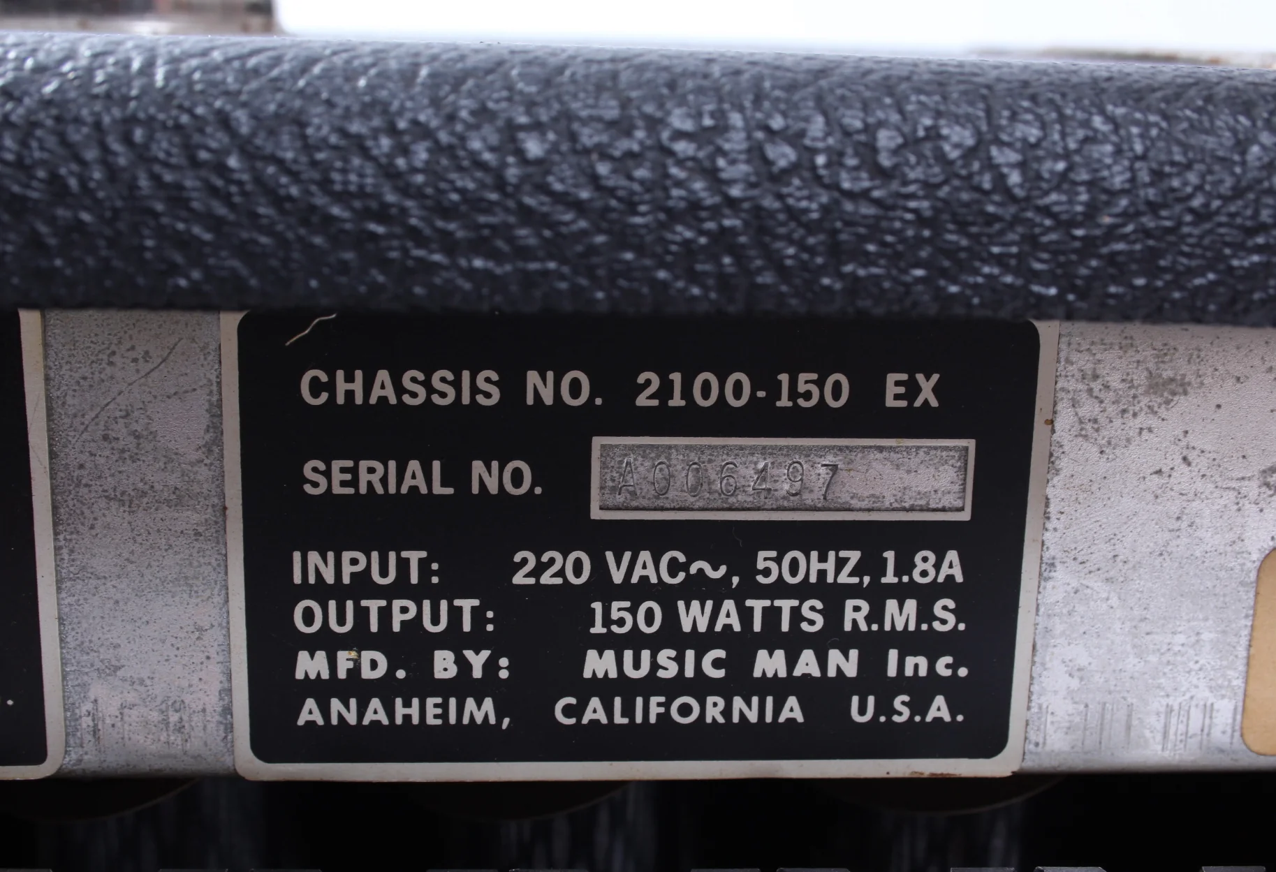 1983 Music Man HD-150 HD One Fifty - Image 9