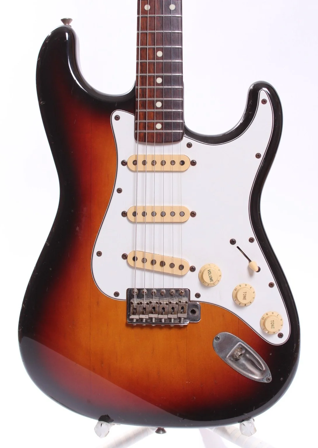 1983 Squier by Fender '62 Reissue Stratocaster JV Series sunburst - Image 2