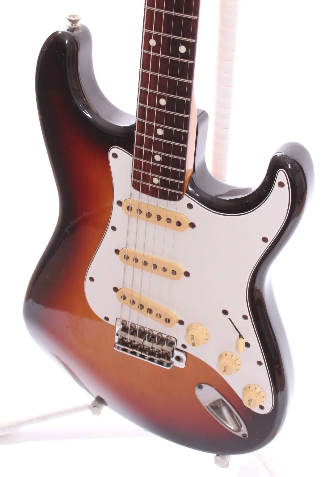 1983 Squier by Fender '62 Reissue Stratocaster JV Series sunburst - Image 3