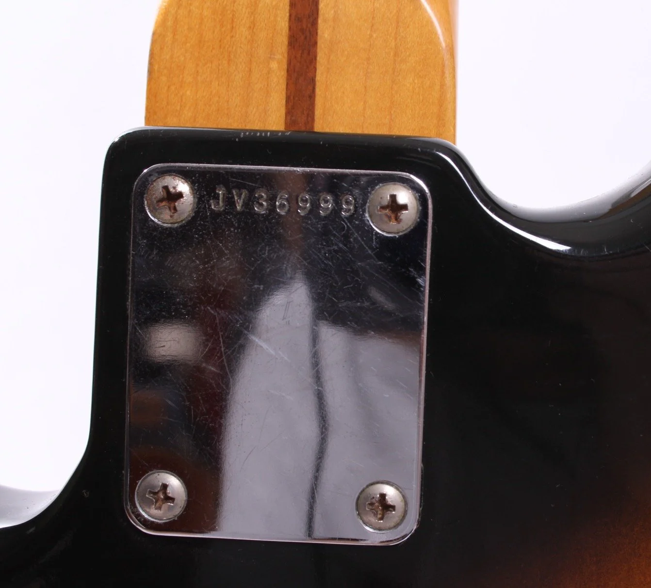 1983 Squier by Fender JV Series Precision Bass '57 Reissue sunburst - Image 11