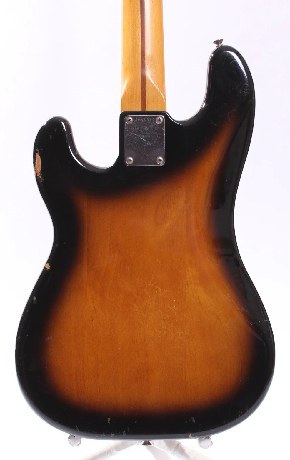 1983 Squier by Fender JV Series Precision Bass '57 Reissue sunburst - Image 7