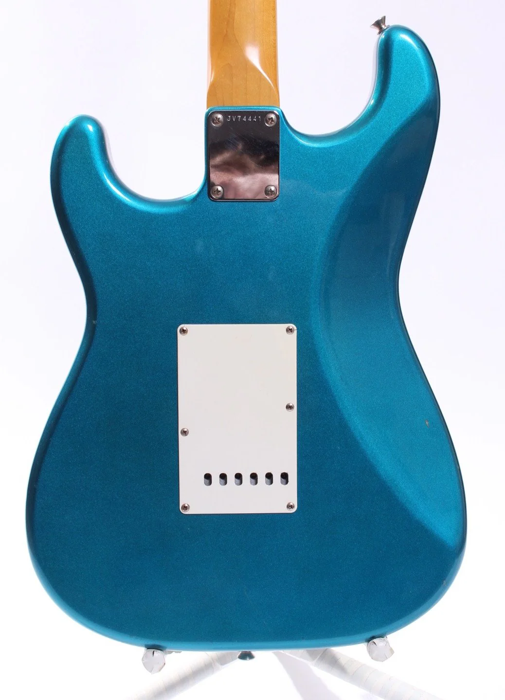 1983 Squier by Fender JV Series Stratocaster '62 Reissue lake placid blue - Image 7