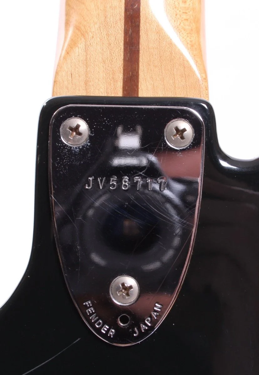 1983 Squier by Fender JV Series Telecaster Custom '72 Reissue black - Image 11