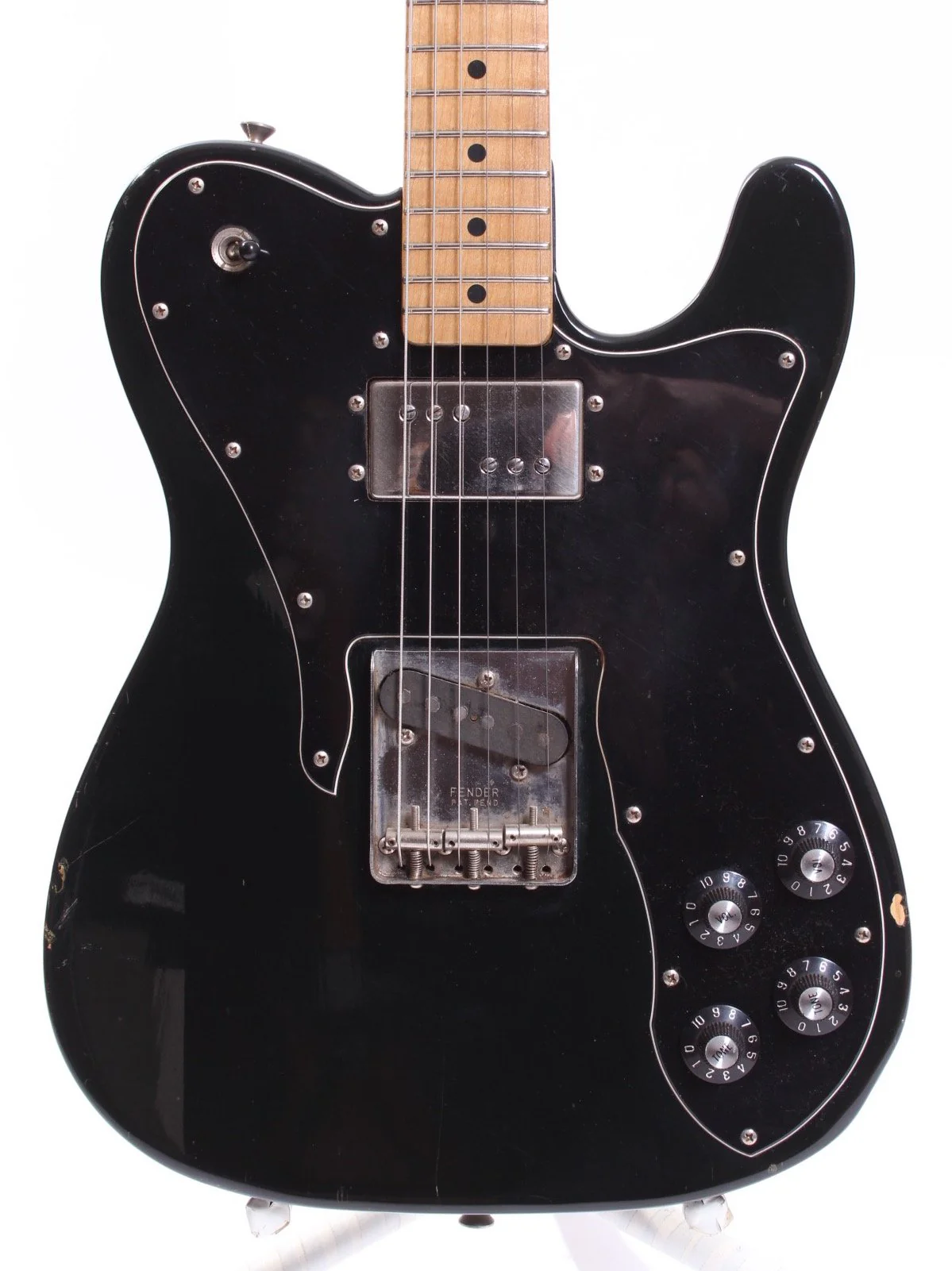 1983 Squier by Fender JV Series Telecaster Custom '72 Reissue black - Image 2