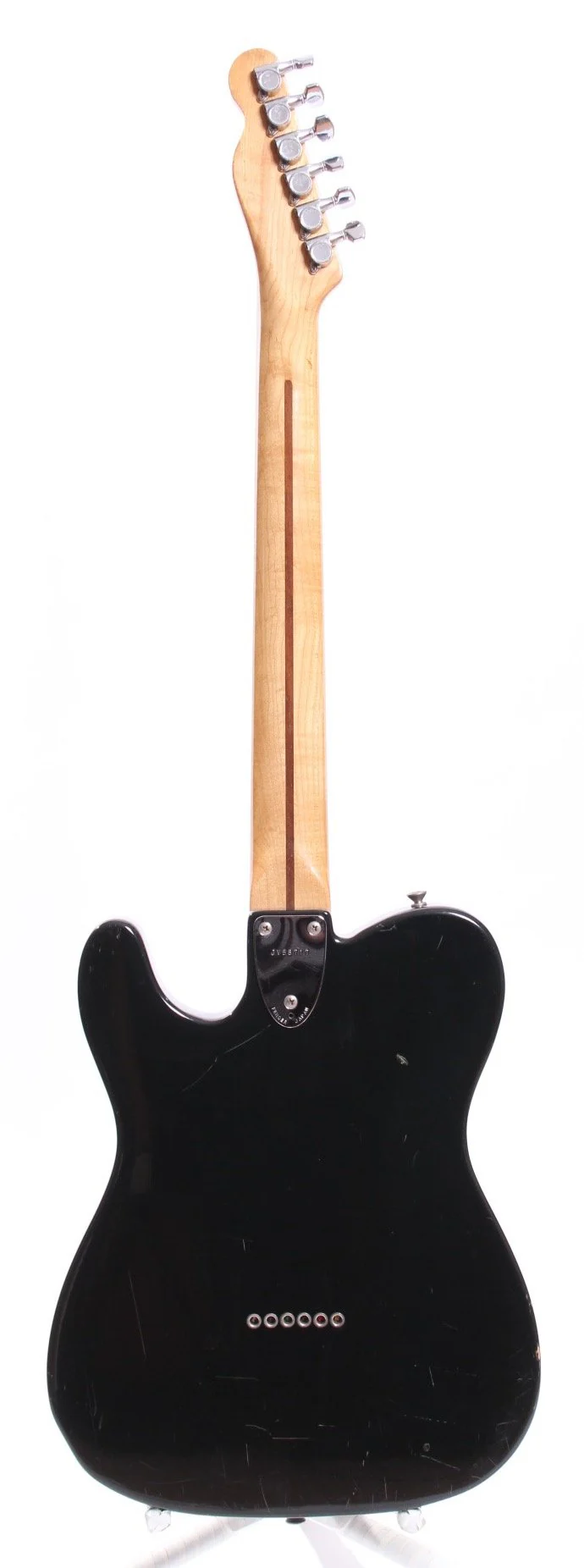 1983 Squier by Fender JV Series Telecaster Custom '72 Reissue black - Image 6