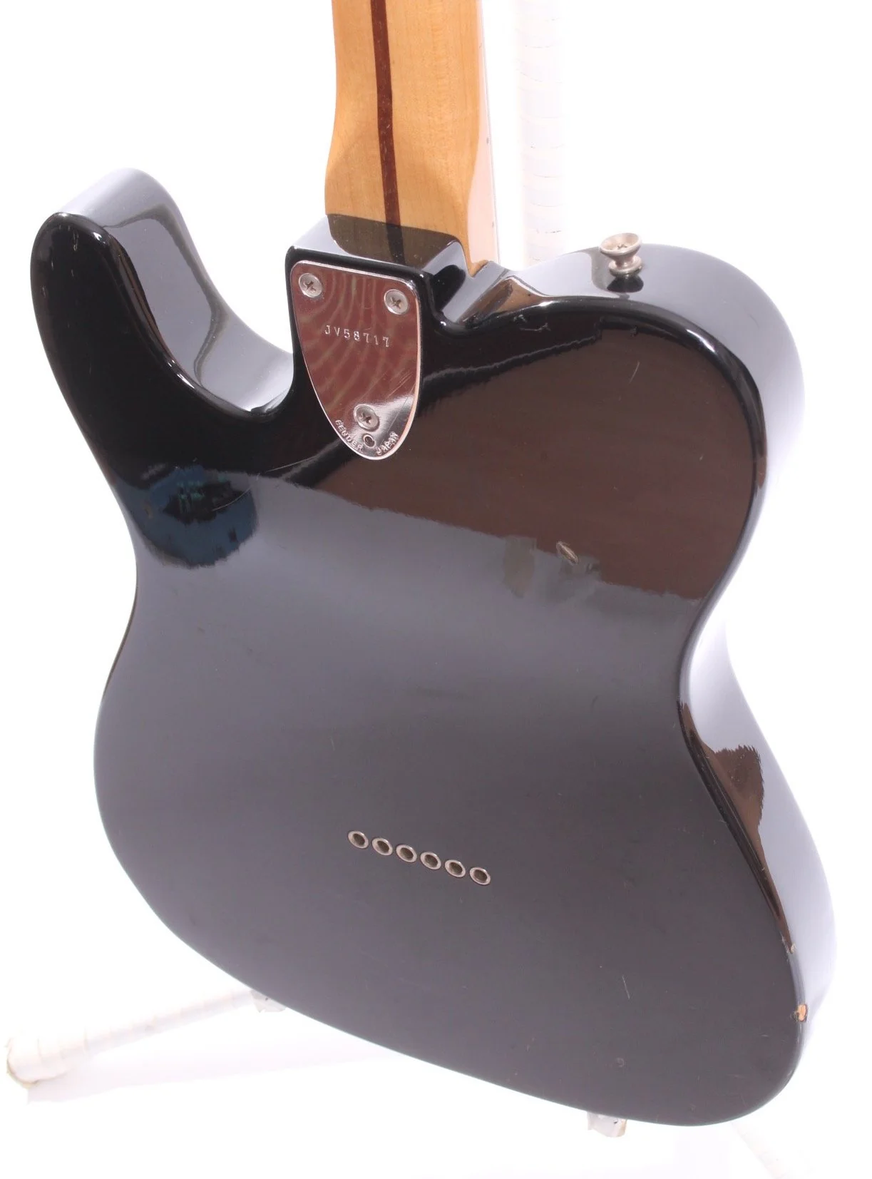 1983 Squier by Fender JV Series Telecaster Custom '72 Reissue black - Image 8