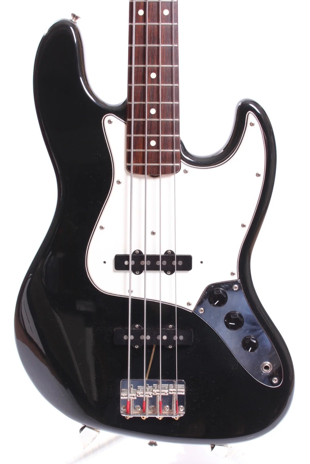 1983 Squier Jazz Bass 62 Reissue black - Image 2