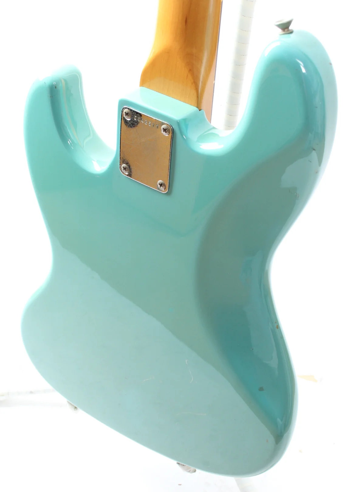 1983 Squier Jazz Bass 62 Reissue california blue - Image 8