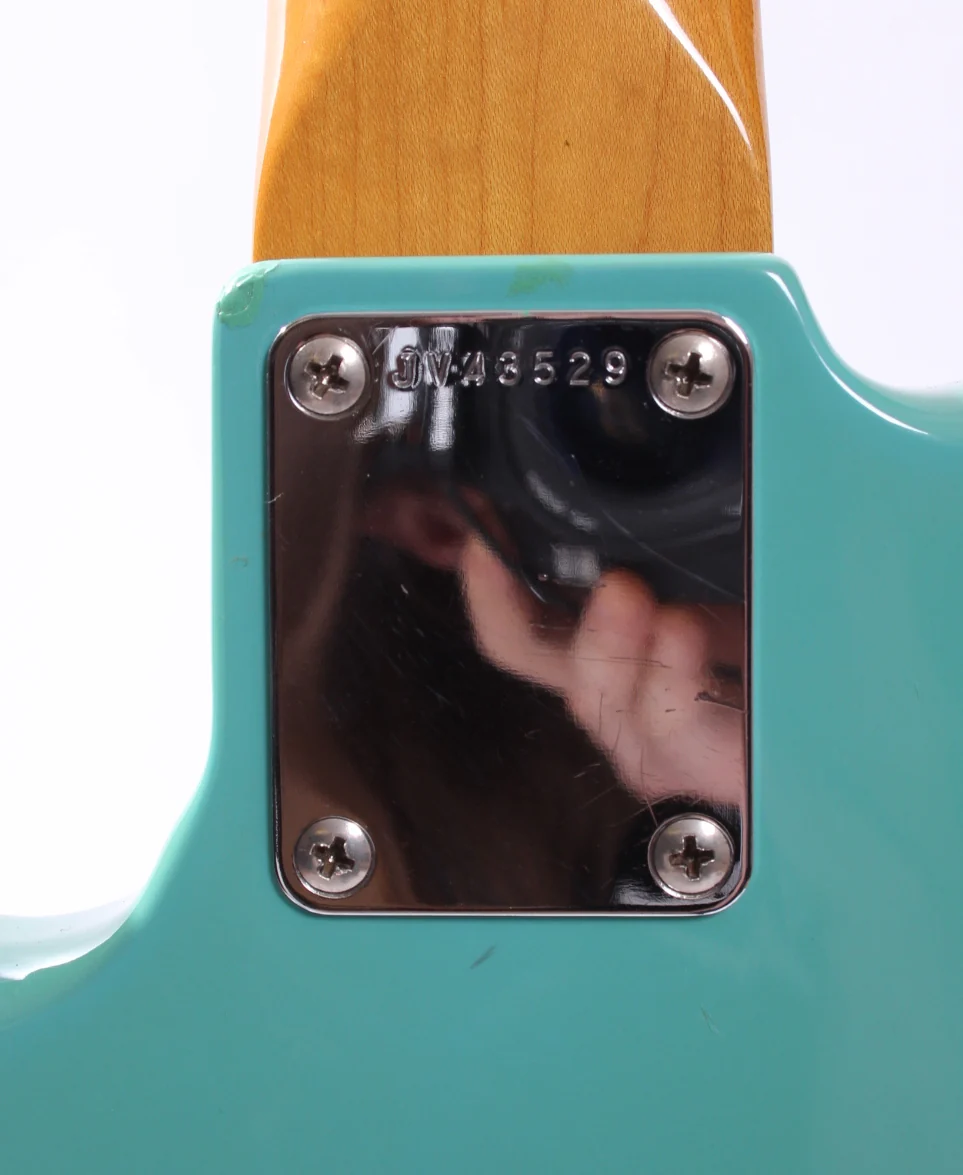 1983 Squier Jazz Bass 62 Reissue california blue - Image 11