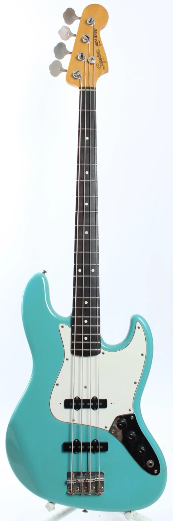 1983 Squier Jazz Bass 62 Reissue california blue