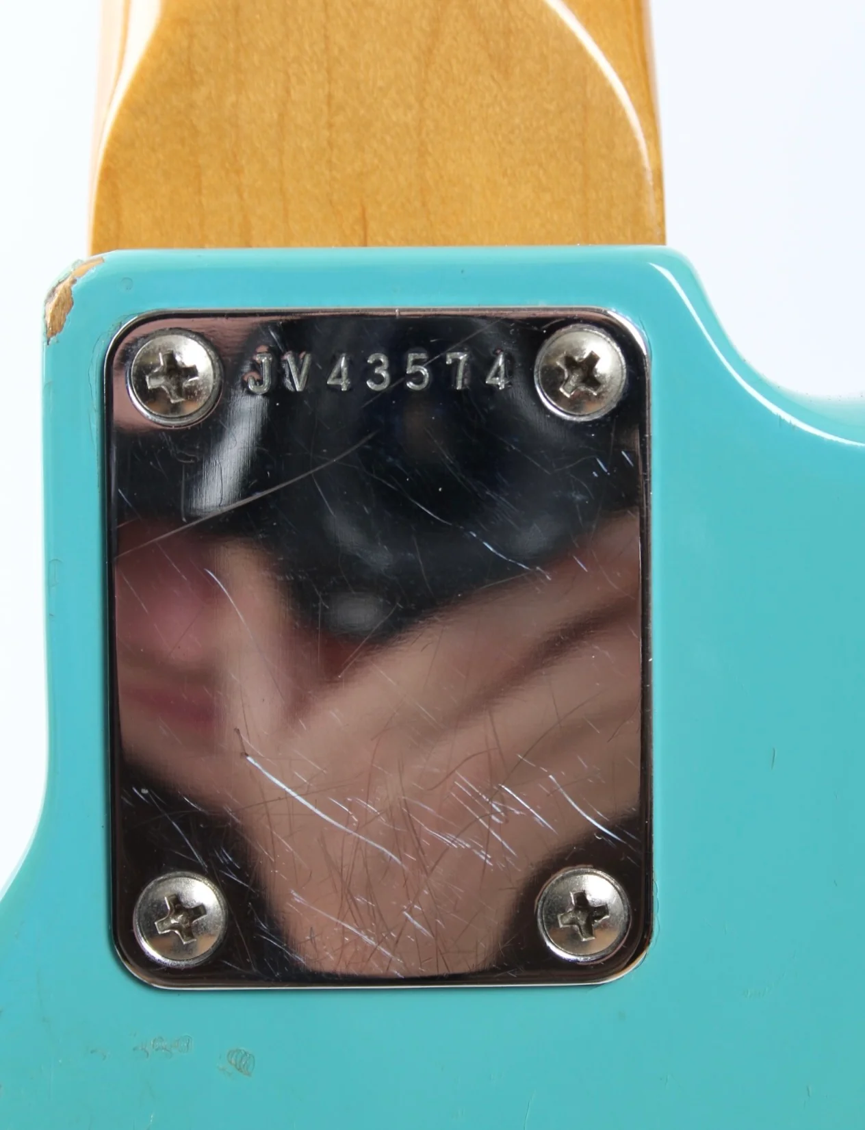 1983 Squier Jazz Bass 62 Reissue california blue - Image 11