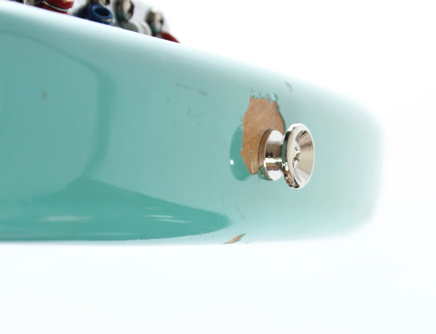 1983 Squier Jazz Bass 62 Reissue california blue - Image 12
