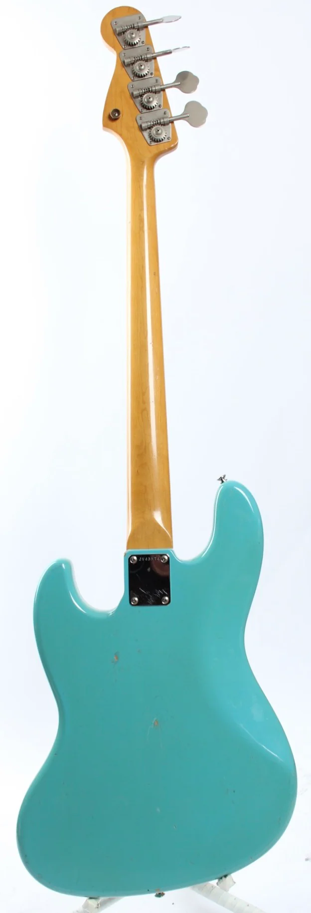1983 Squier Jazz Bass 62 Reissue california blue - Image 6