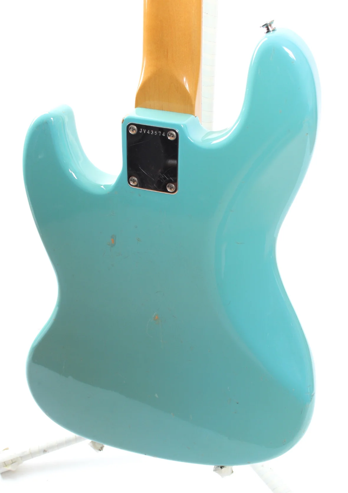 1983 Squier Jazz Bass 62 Reissue california blue - Image 8
