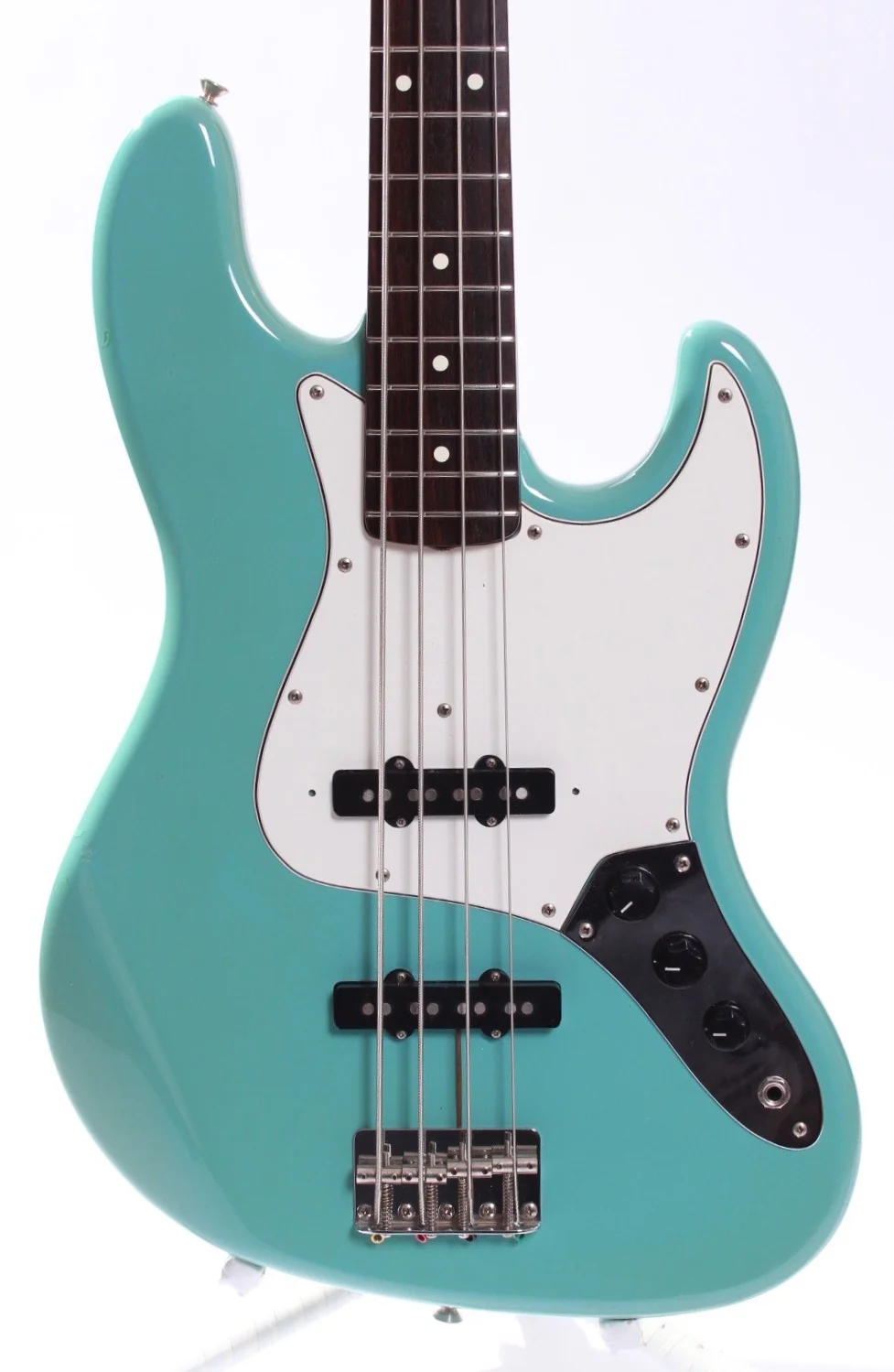 1983 Squier Jazz Bass 62 Reissue california blue - Image 2