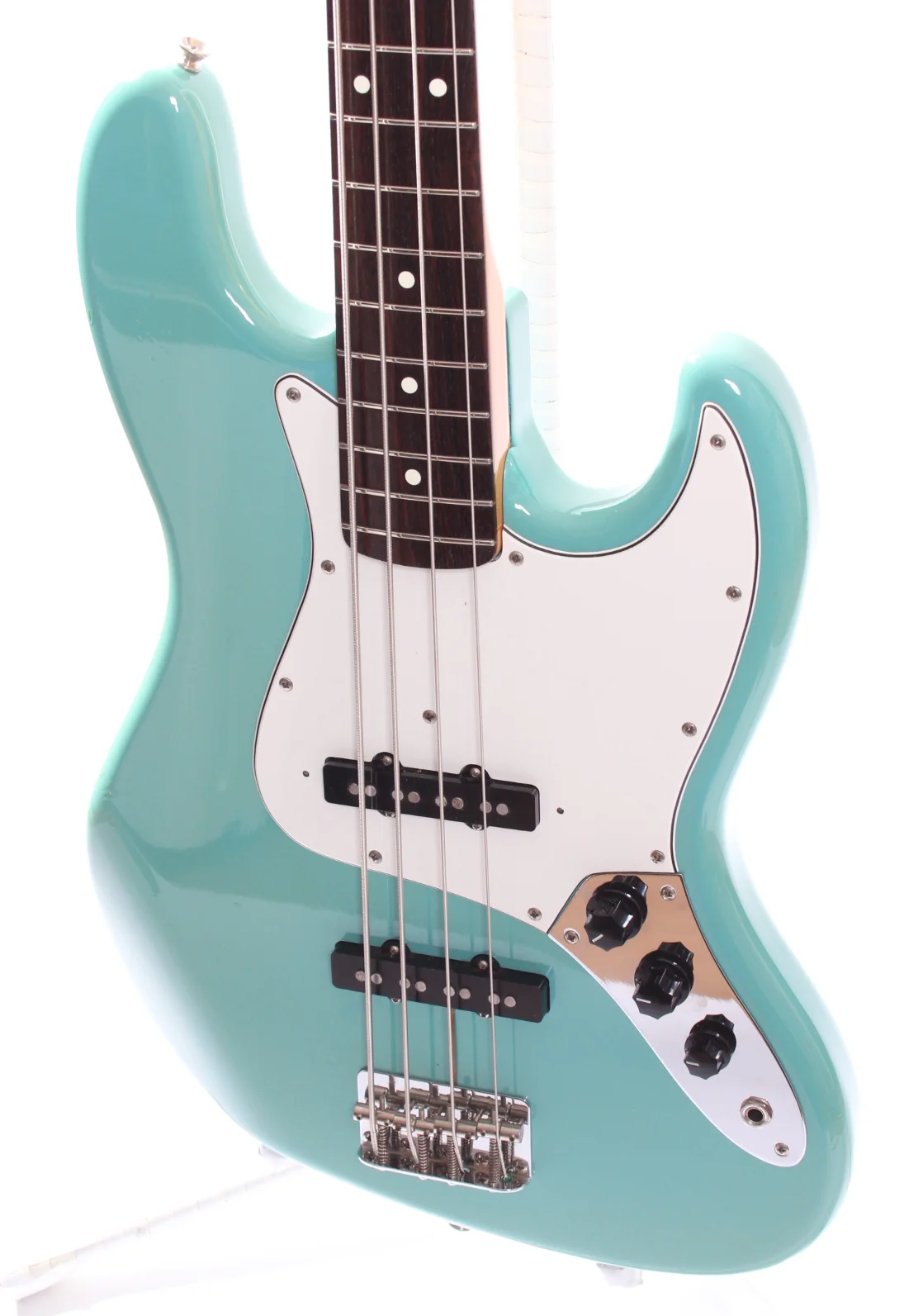 1983 Squier Jazz Bass 62 Reissue california blue - Image 3