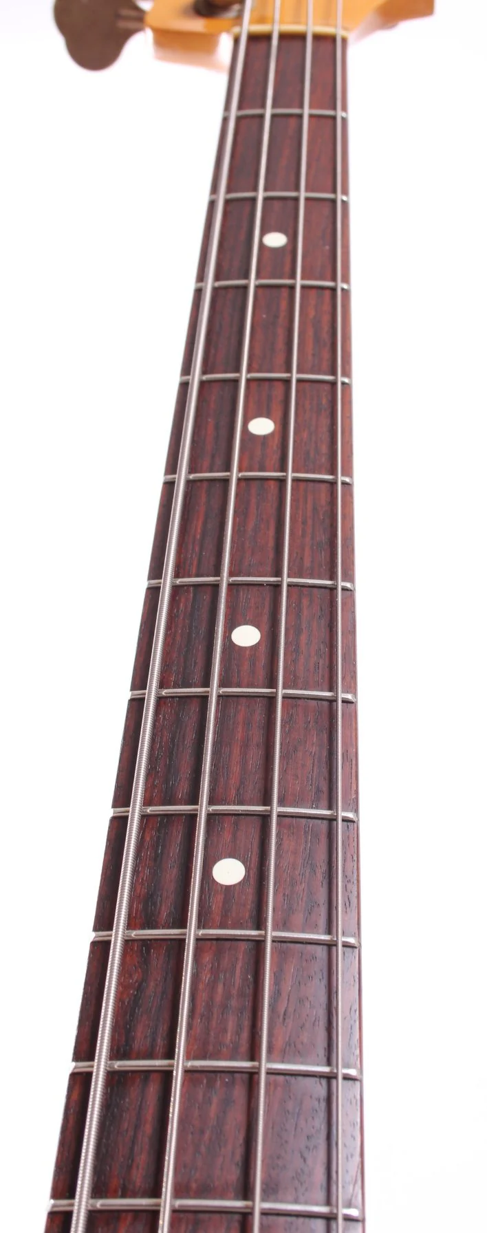 1983 Squier Jazz Bass 62 Reissue candy apple red - Image 4