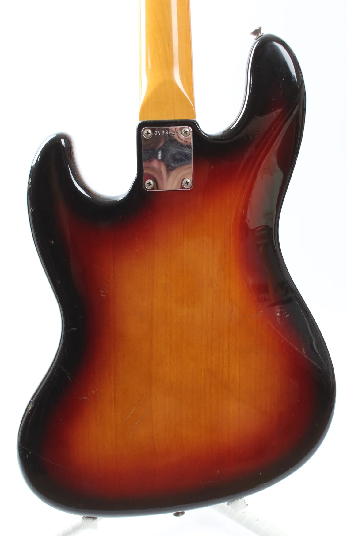 1983 Squier Jazz Bass 62 Reissue sunburst - Image 7