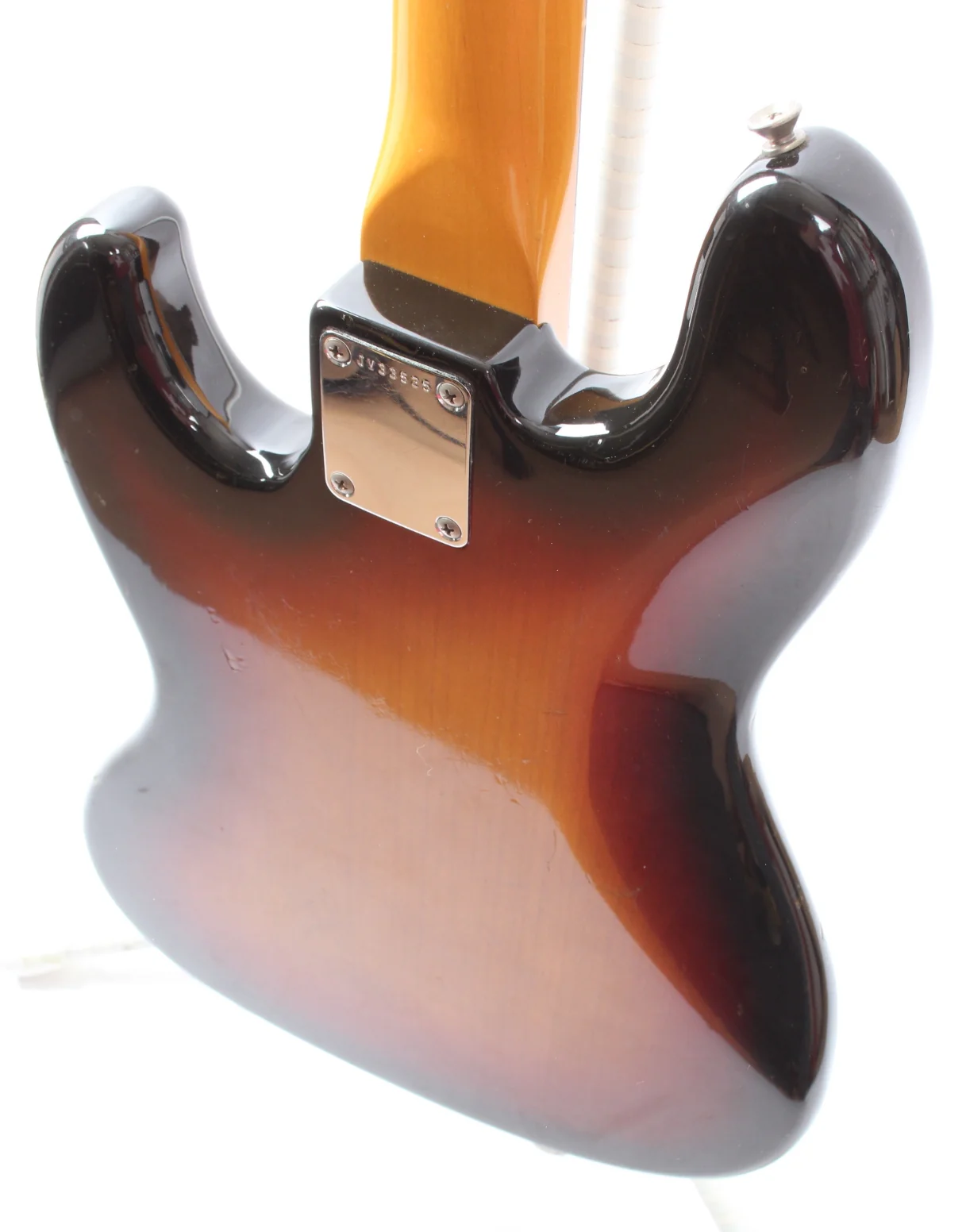 1983 Squier Jazz Bass 62 Reissue sunburst - Image 8