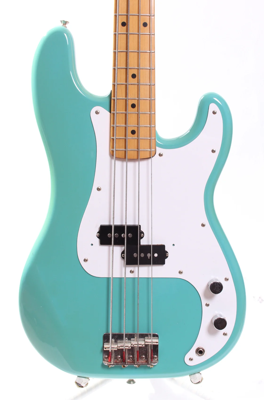 1983 Squier JV Precision Bass 57 Reissue california blue - Image 2