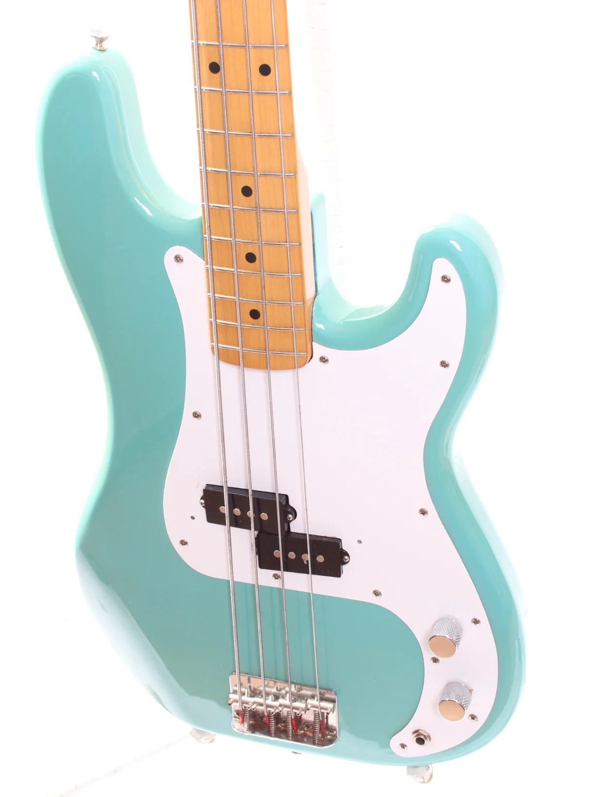 1983 Squier JV Precision Bass 57 Reissue california blue - Image 3
