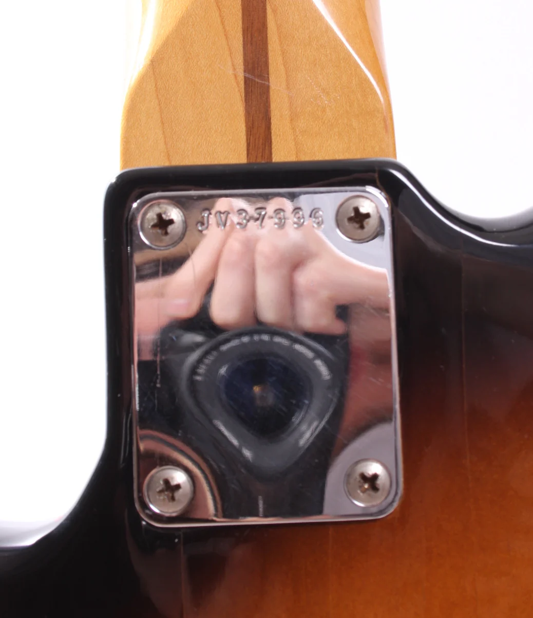1983 Squier JV Precision Bass 57 Reissue sunburst - Image 11